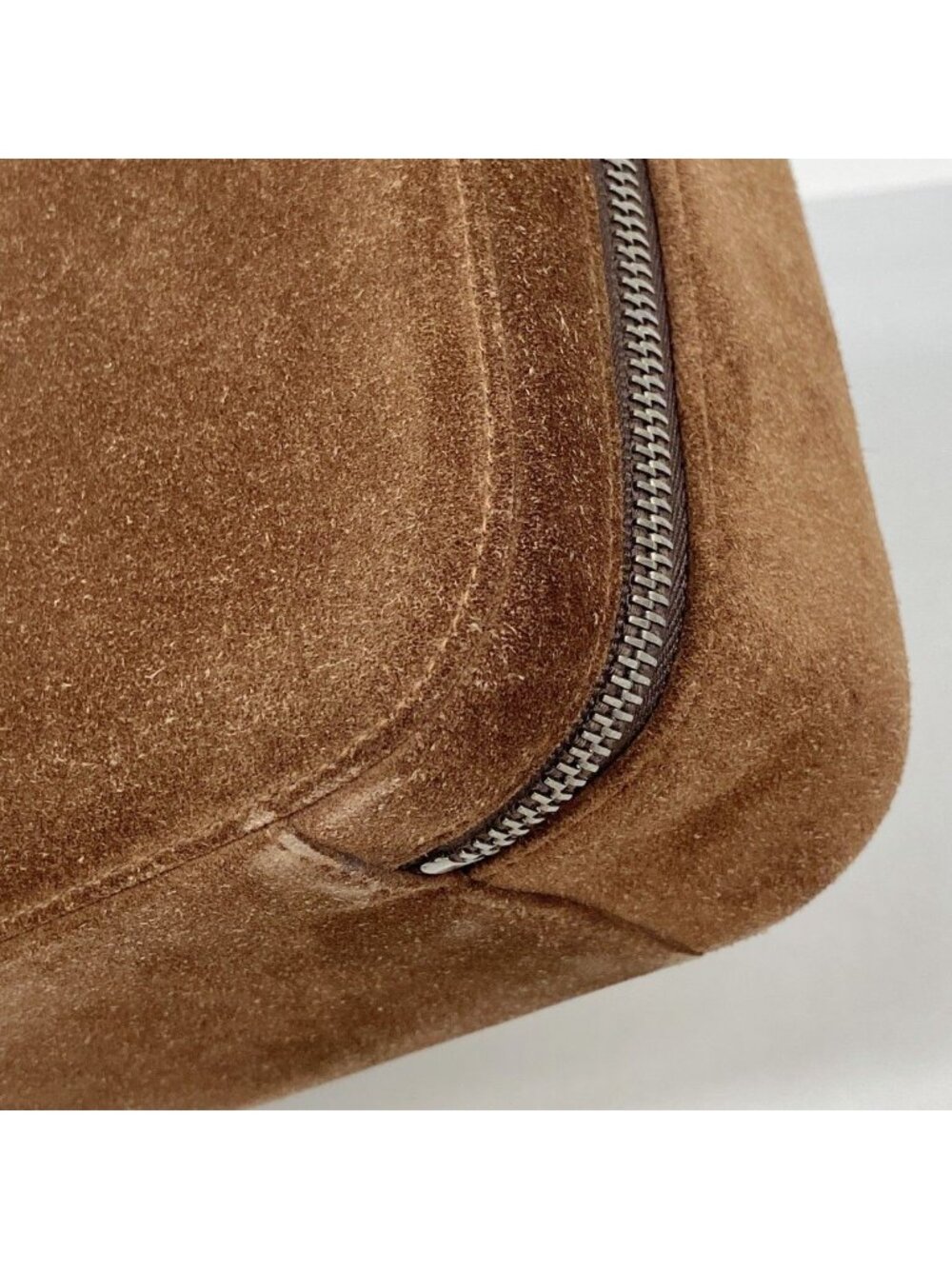 Chanel Handbag Suede Brown Silver - Picture 7 of 10